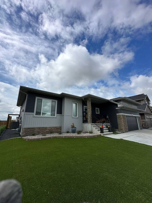 Permanent lighting install on a two-storey home